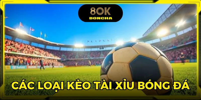 Có nhiều loại kèo tài xỉu bóng đá hấp dẫn cho hội viên