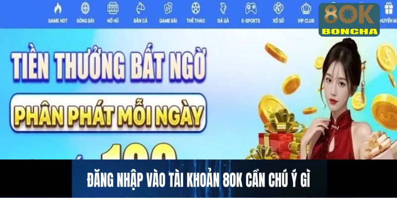 Đăng nhập vào tài khoản 8OK cần chú ý gì?