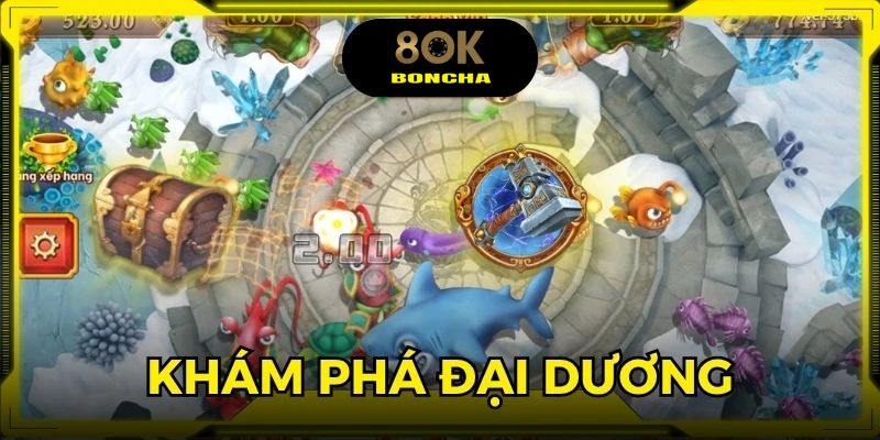 Khám phá đại dương cùng Tôn Ngộ Không trong game bắn cá thú vị