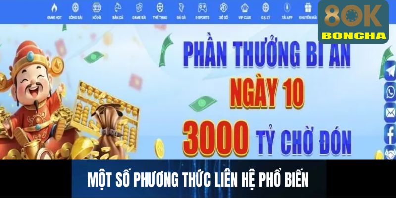 Một số phương thức liên hệ phổ biến