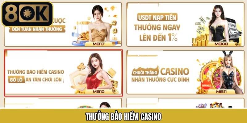Thưởng Bảo Hiểm Casino - Công Cụ Tối Ưu Hóa Lợi Ích Tại 8OK